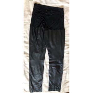 SOLD Martin Margiela Archival Leather Panel Pants